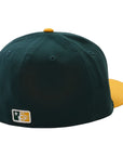 Hellstar Baseball Fitted Hat Green Yellow