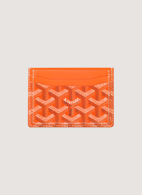 Goyard Saint-Sulpice Card Wallet Orange (Pre-Owned) alternate view - Shop at Pieces Los Angeles