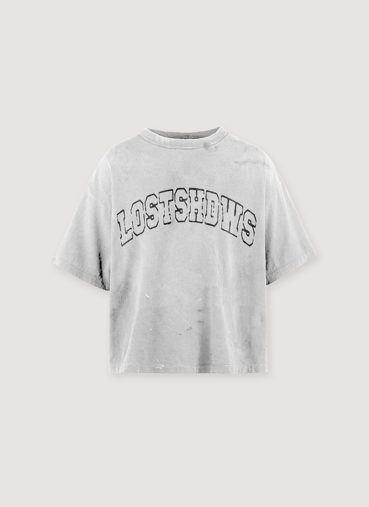 Lost SHDWS Outline Tee Vintage White