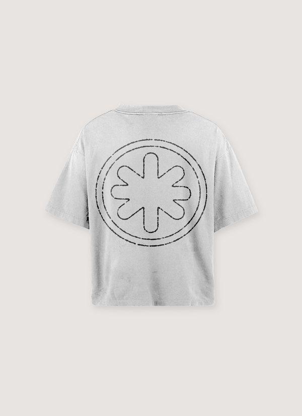 Lost SHDWS Outline Tee Vintage White alternate view - Shop at Pieces Los Angeles
