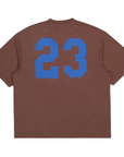 Off-White 23 Varsity Skate Tee Chocolate