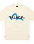 Palace x Evisu Logo Tee Cream