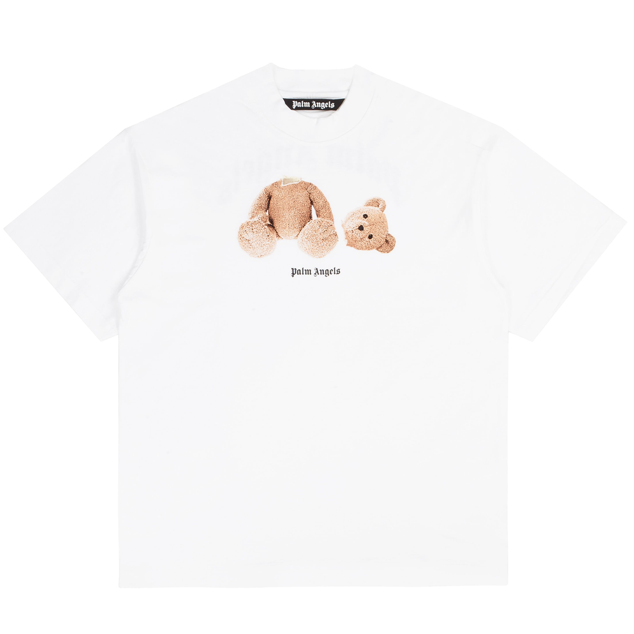 Palm Angels Bear Over Tee White