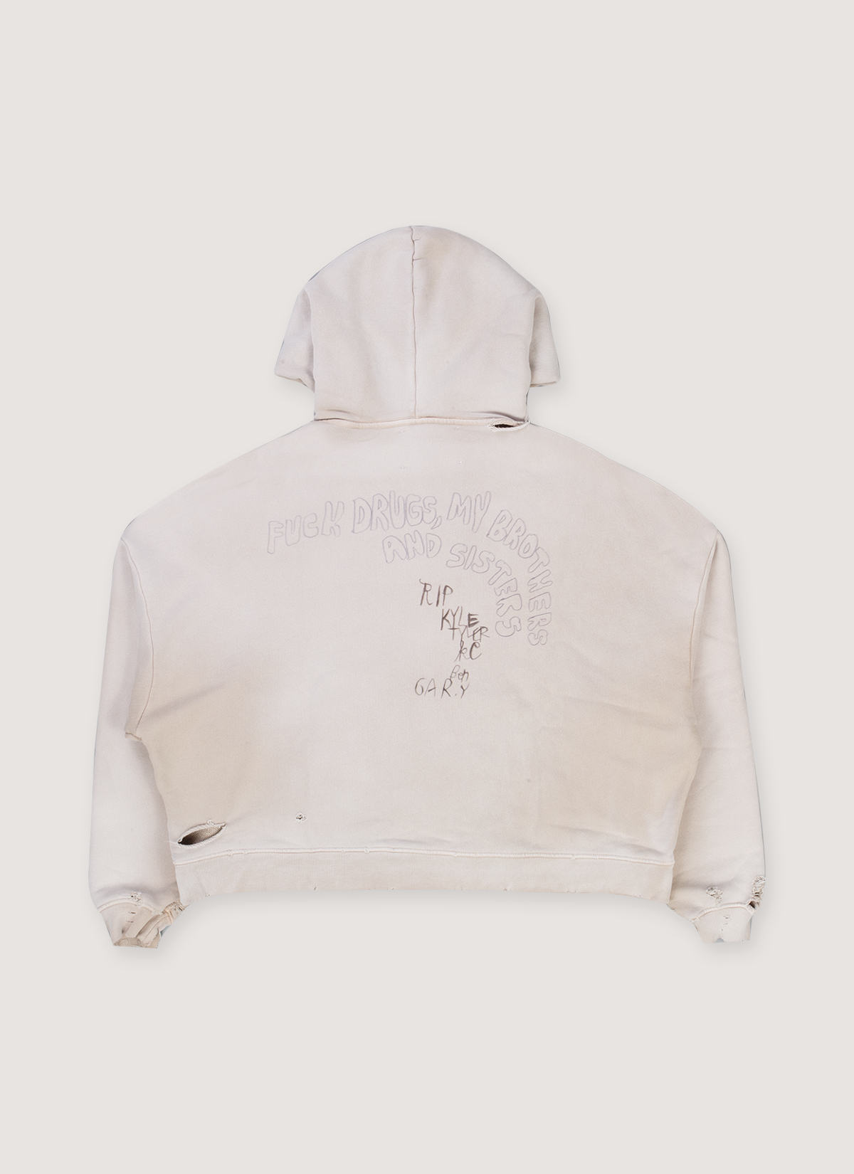 Paly Hollywood Confessions Sweatshirt Natural Paly Hollywood Confessions Sweatshirt Natural - Image 2 | Authenticated at Pieces Los Angeles