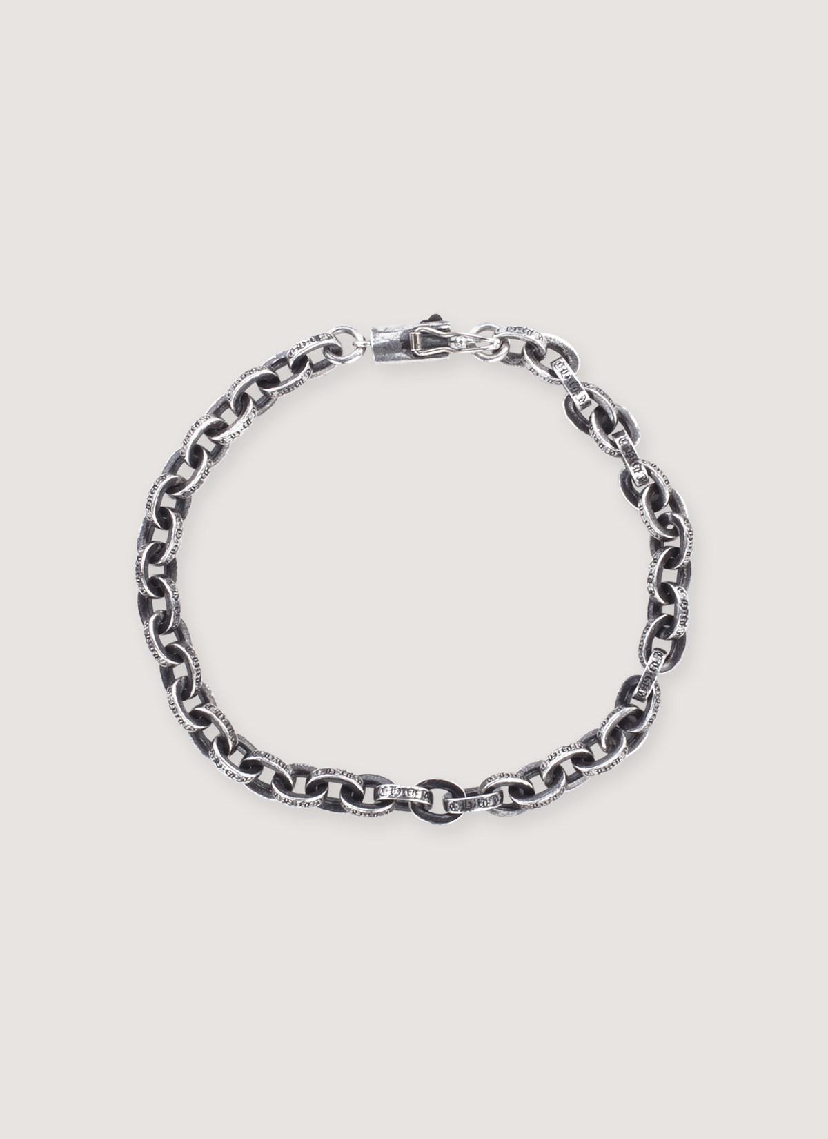 Paper Chain Bracelet Silver