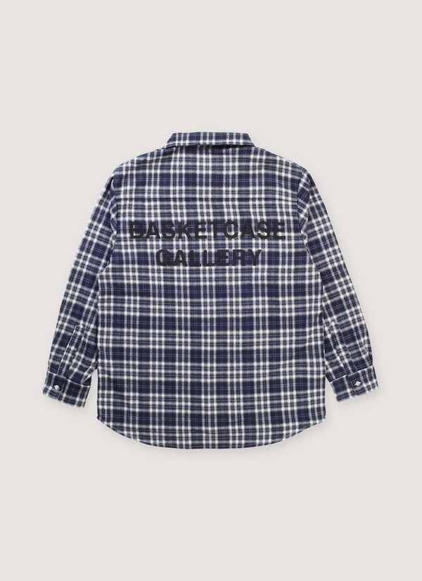 Basketcase Gallery Parachute Flannel Navy alternate view - Shop at Pieces Los Angeles