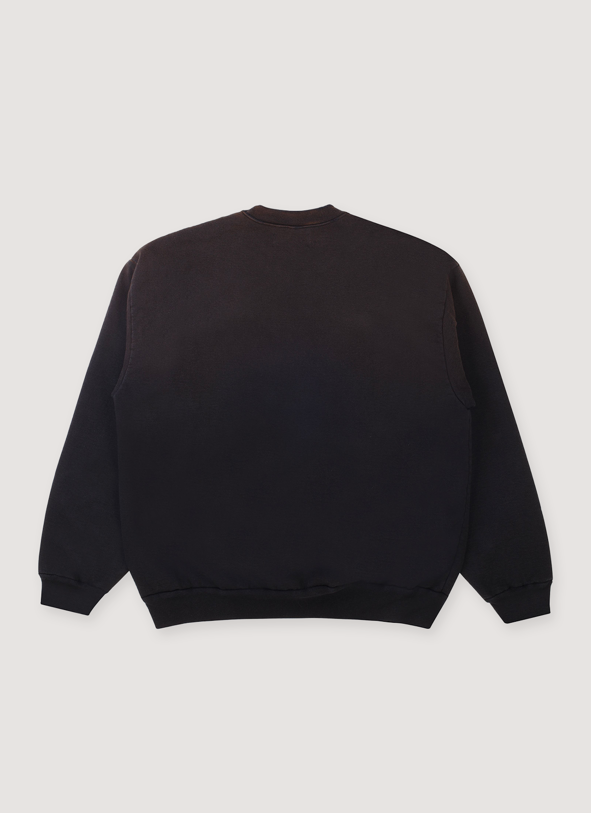 PERVERZE Open Sweat Shirts BLACK パーバーズ 黒 PERVERZE Open Sweat Shirts BLACK パーバーズ 黒 PERVERZE Open Sweat