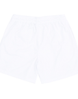 Pieces Rings Mesh Shorts White