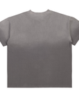 Pieces Stencil Tee Washed Grey