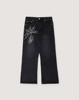 Boredom Kills Spider Pearl Denim Black