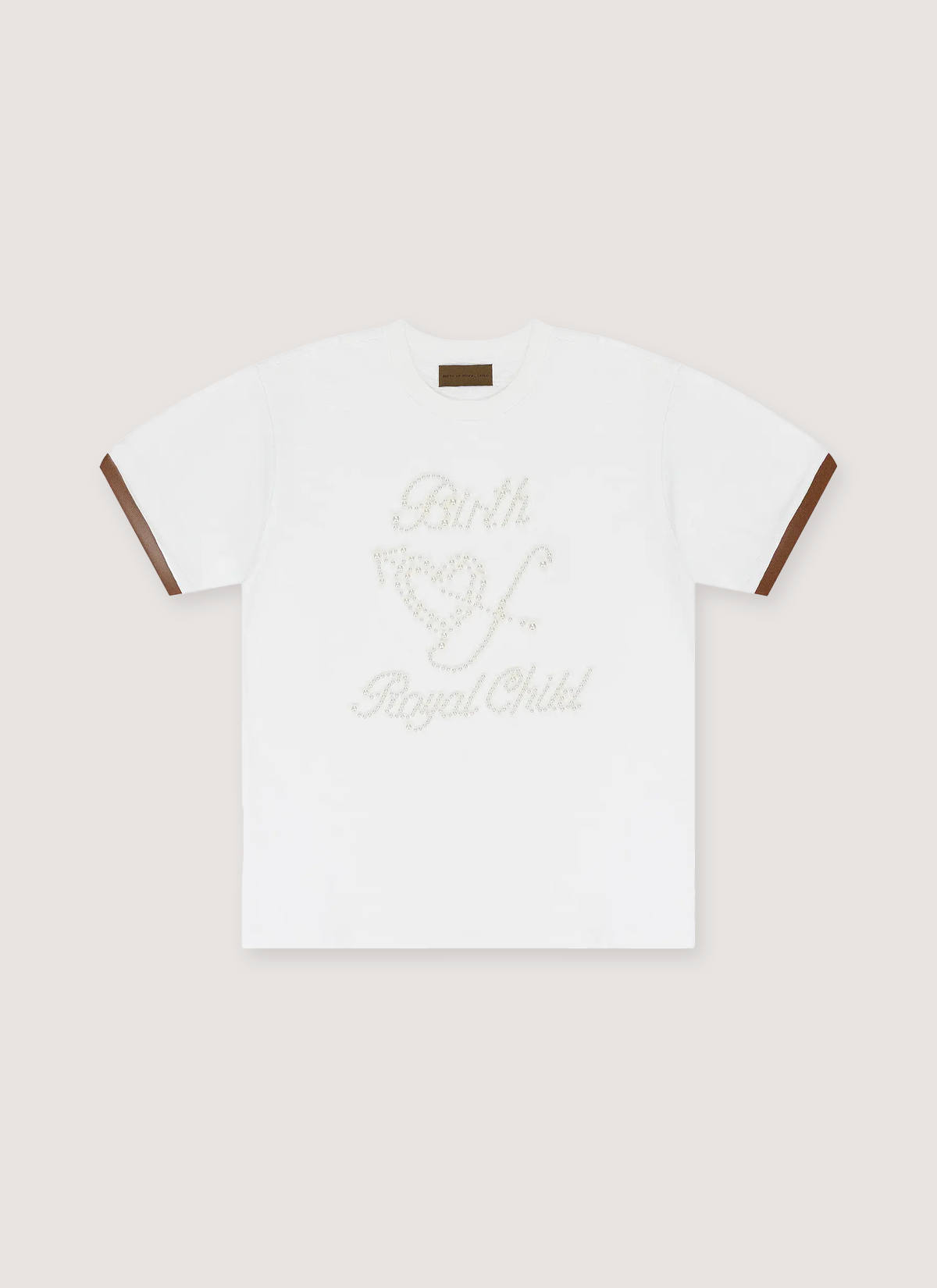 Birth of Royal Child Pearl Patchwork Tee