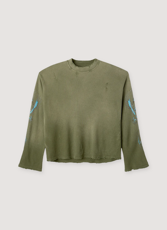 GV Gallery Pelican Thermal Longsleeve Olive Green
