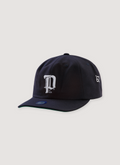 Paly Hollywood RI'P" Hat Dark Navy with P logo on the front Paly Hollywood RI'P" Hat Dark Navy - Image 1 | Authenticated at Pieces Los Angeles