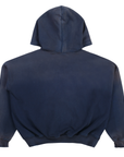 Pieces Academia Zippered Sweatshirt Vintage Navy