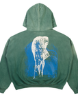 Pieces Silent Angel Sweatshirt Washed Emerald