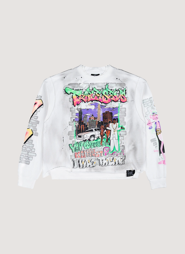 Triple Sevens Player Thermal Longsleeve White Player Thermal Longsleeve White - Authenticated Longsleeves | Pieces Los Angeles