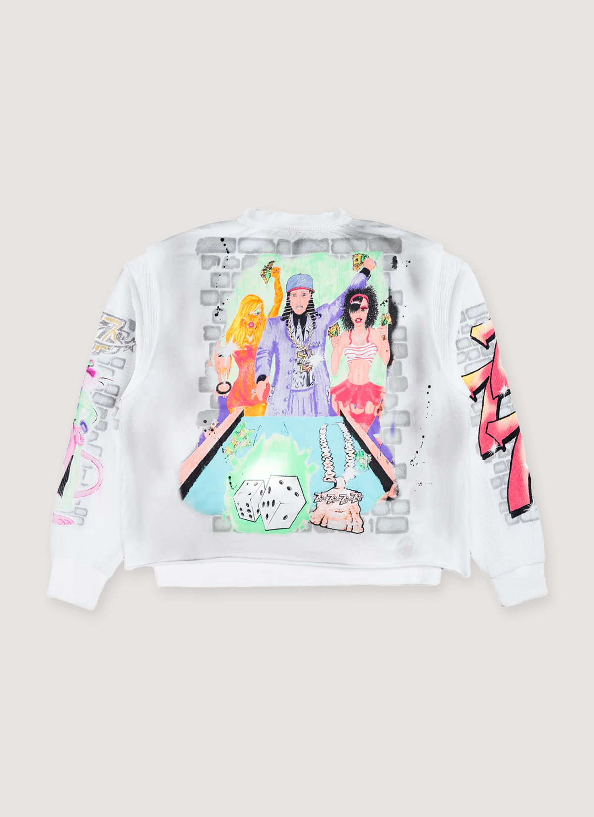 Triple Sevens Player Thermal Longsleeve White Triple Sevens Player Thermal Longsleeve White - Image 2 | Authenticated at Pieces Los Angeles