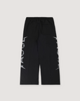 Vague Studios Pleated Logo Sweatpants Black