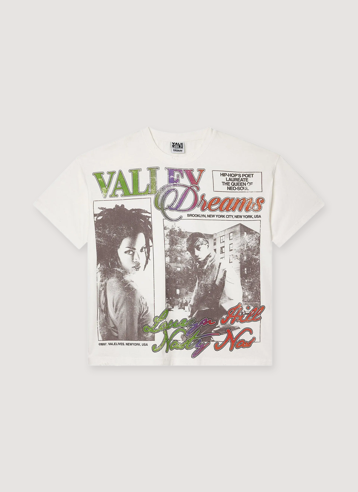 Poetry Tee Vintage White