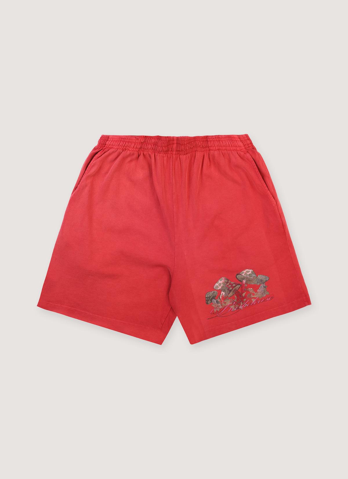Basketcase Gallery Poison Shorts Red