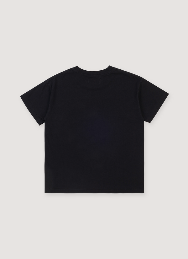 Pieces Post Card Tee Black alternate view - Shop at Pieces Los Angeles