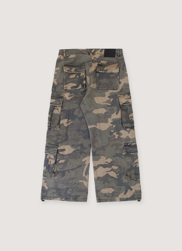 Vague Studios Precious Cargo Pants Camo alternate view - Shop at Pieces Los Angeles