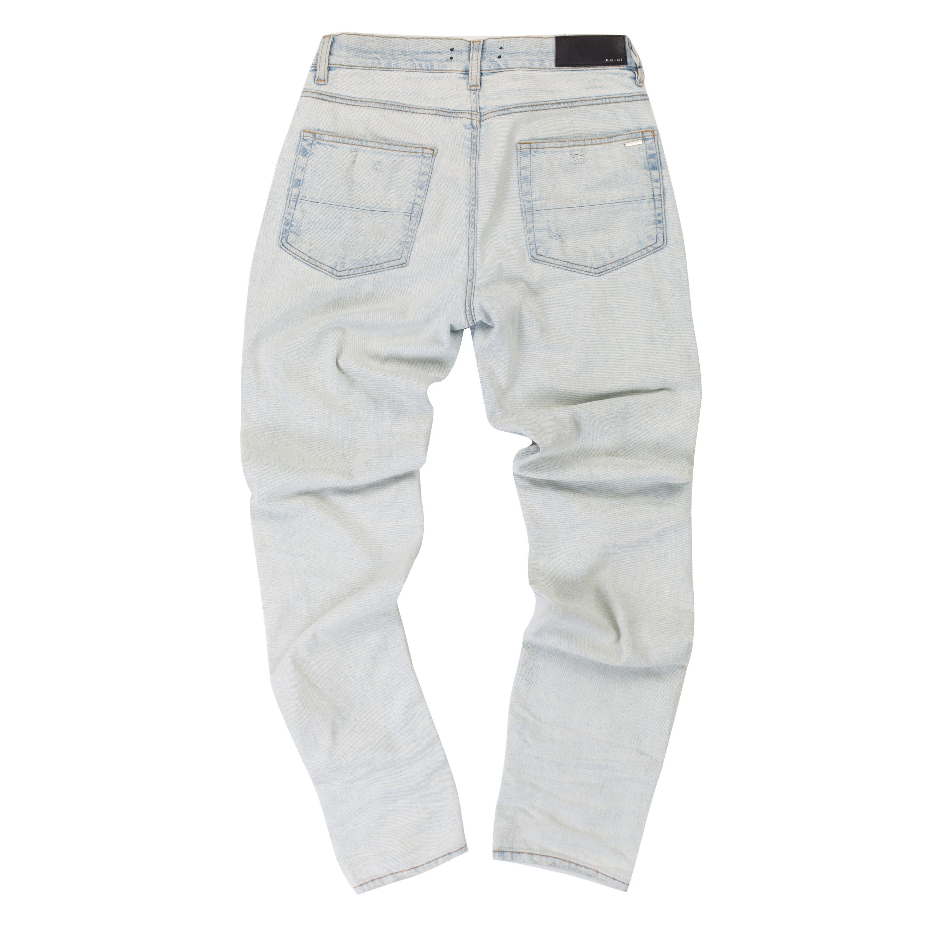 【COLOR iN ID】white snap denim Transcend Federal Slim Straight Jean - Icecap - PAIGE