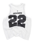 Amiri Mesh Tank Top White (Pre-Owned)