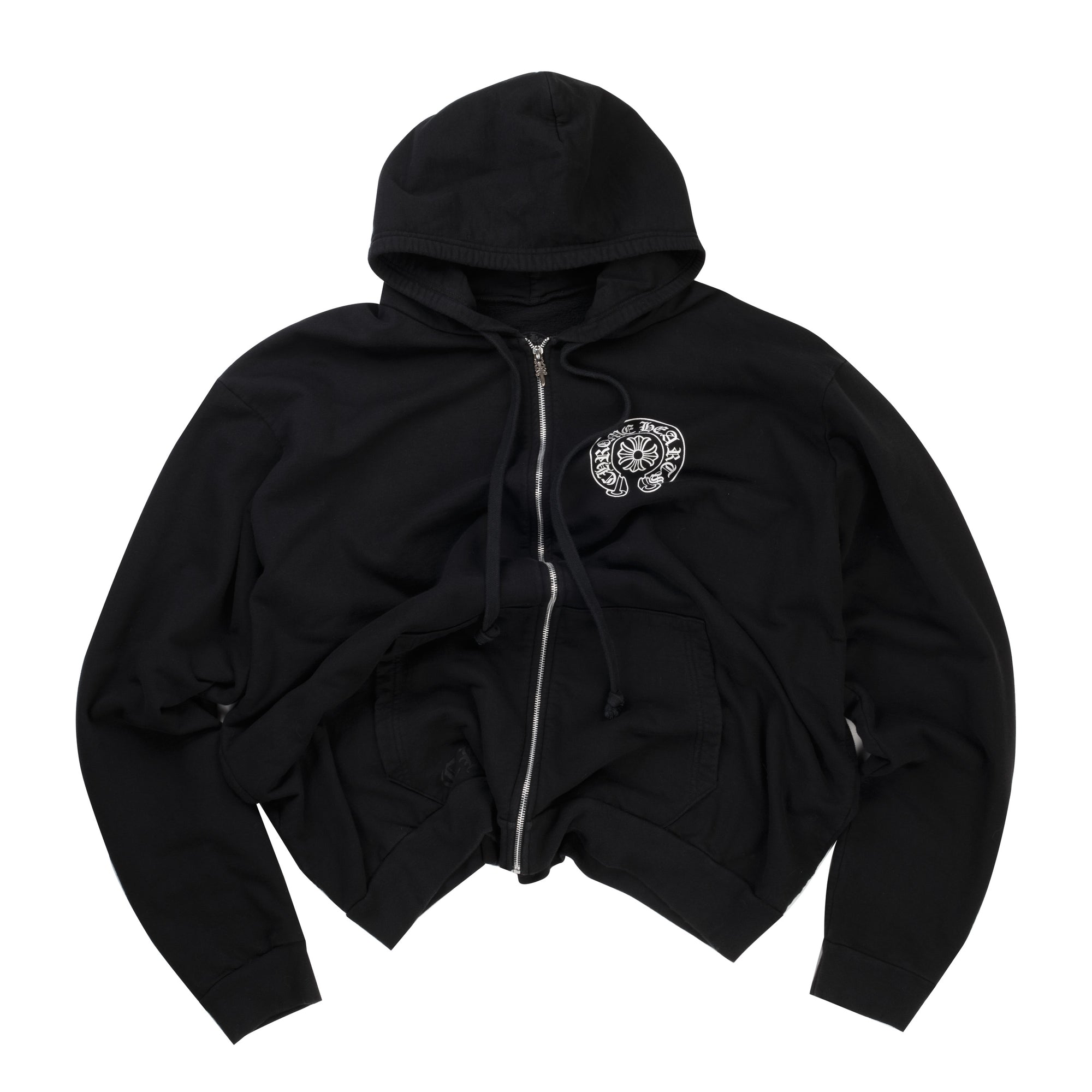 Chrome Hearts Los Angeles Horseshoe Zip Up Sweatshirt Black (Pre-Owned)