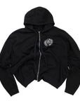 Chrome Hearts Los Angeles Horseshoe Zip Up Sweatshirt Black (Pre-Owned)