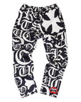 Chrome Hearts Matty Boy Silk Pants Black White (Pre-Owned)