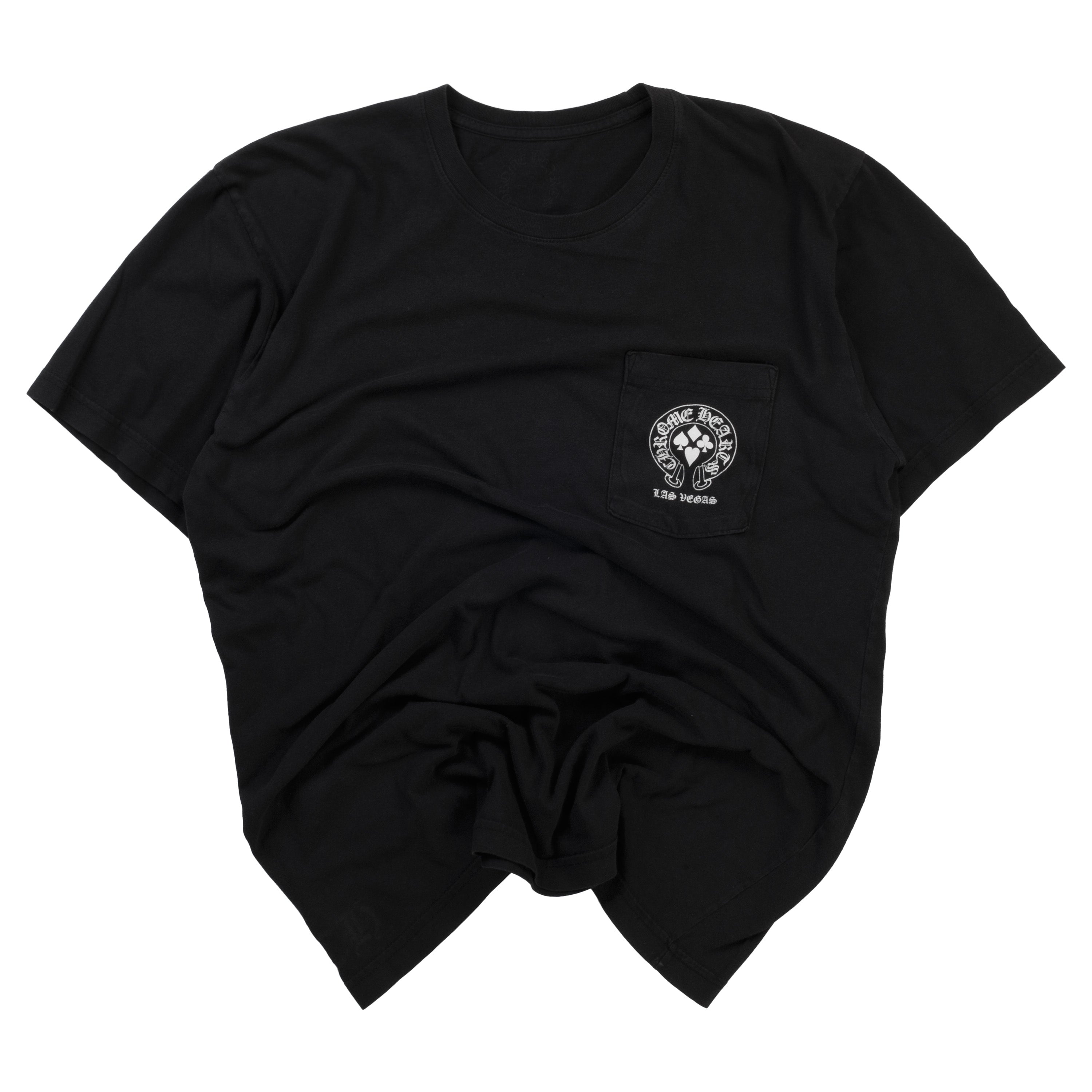 トップス Chrome Hearts Las Vegas Exclusive Back Chrome Hearts Las Vegas Horseshoe Back Zip Hoodie - SRM