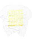 Chrome Hearts Made in Hollywood Tee White Yellow (Pre-Owned)