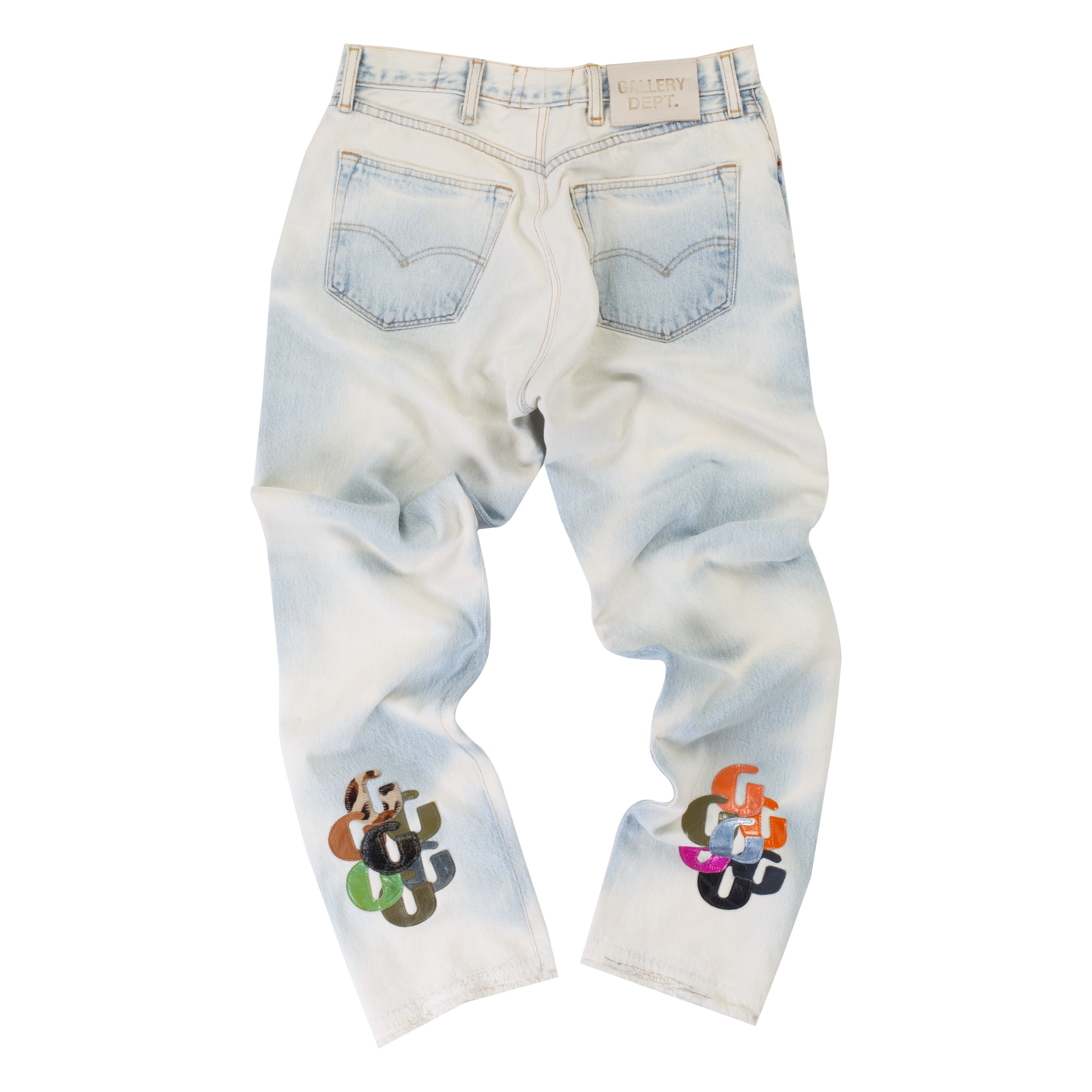 Gallery Dept. Repaired G Patch Dept. Cut Jeans Sunfaded