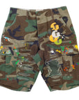 Gallery Dept. G Patch Cargo Shorts Woodland Camo (Pre-Owned)