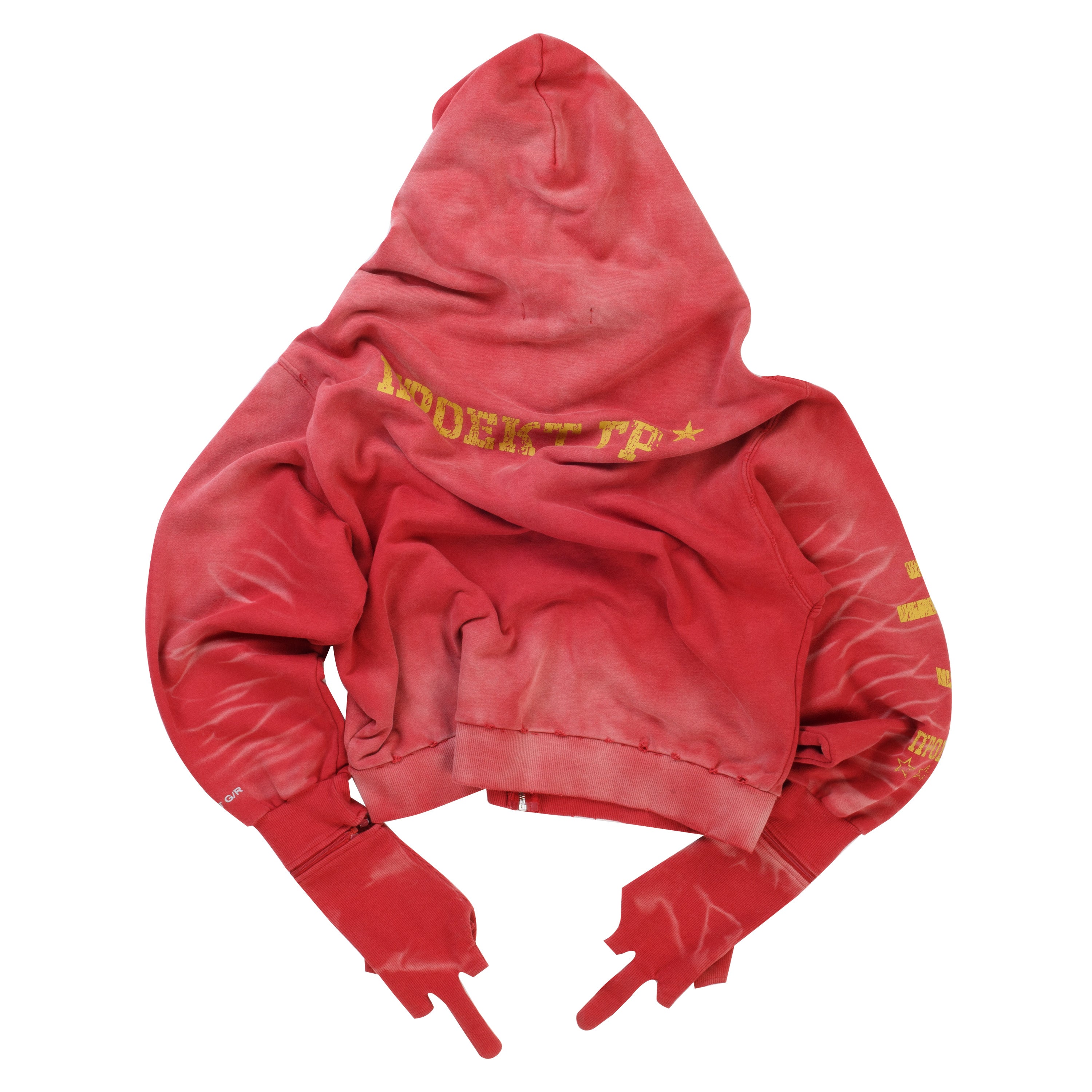 Project G/R Zygon Zip Sweatshirt Red (Pre-Owned) – PIECES