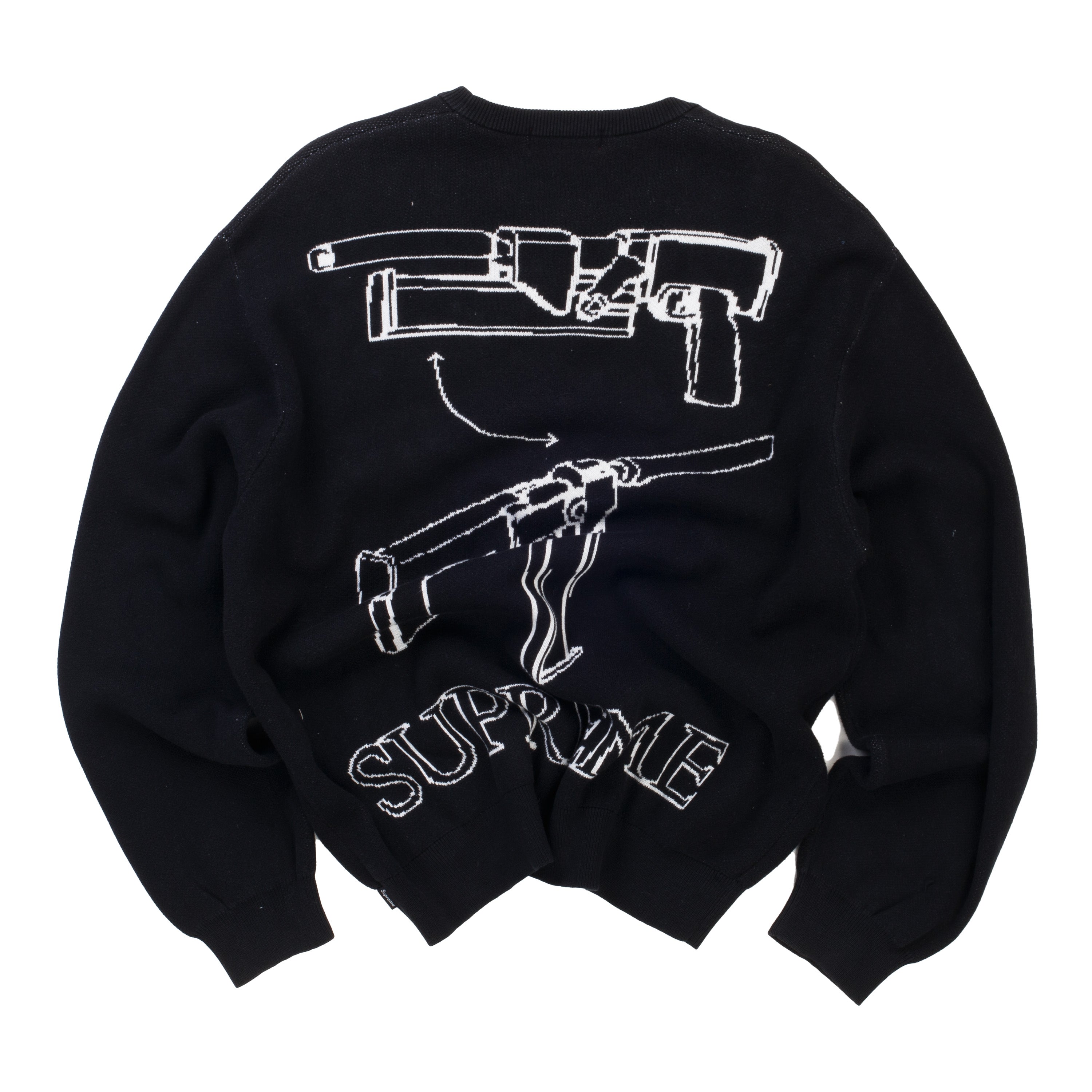 Supreme Aeon Flux Knit Sweater Black (Pre-Owned) – PIECES