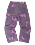 Who Decides War Dual Patch Pocket Cargo Pants Washed Purple (Pre-Owned)