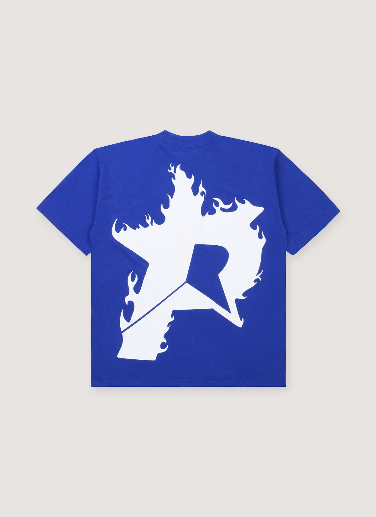Pieces P Star Flame Tee Dodger Blue