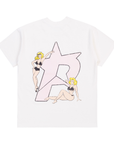 Pieces Beach Bum P Star Tee White