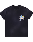 Pieces Beach Bum P Star Tee Washed Black