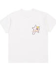 Pieces Beach Bum P Star Tee White