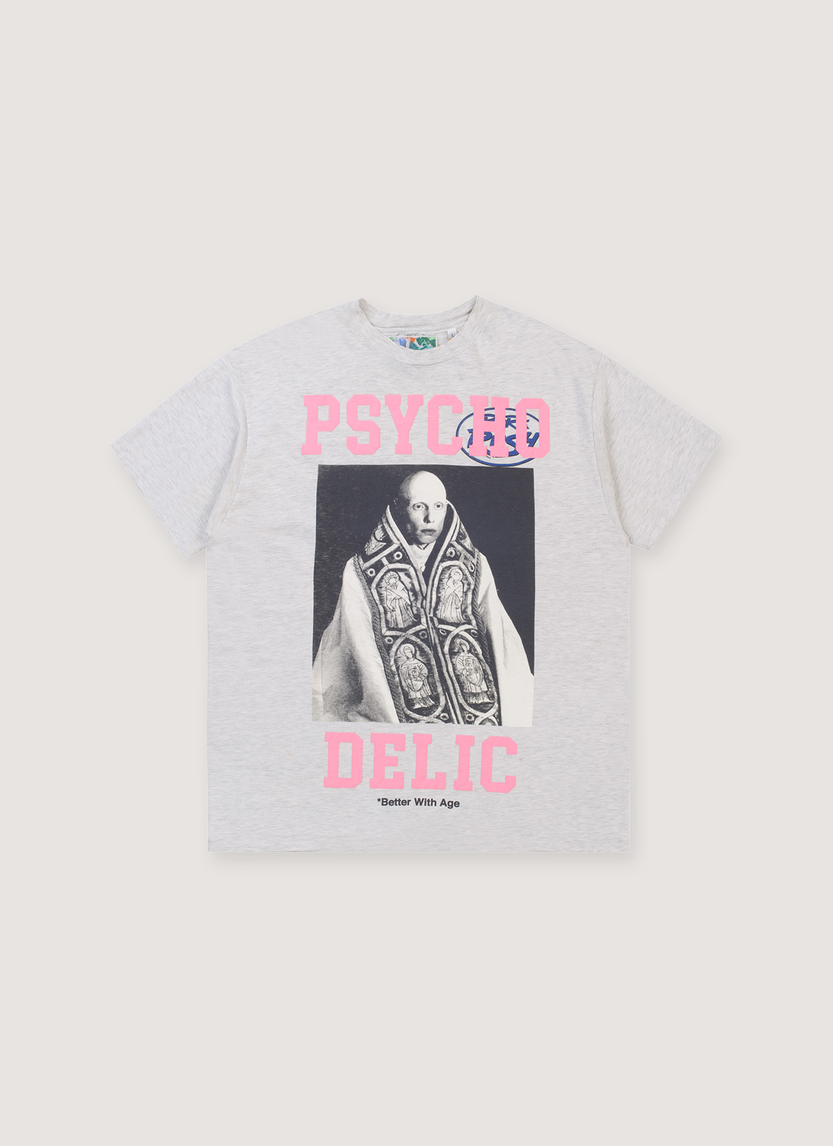 Better With Age Psycho-Delic Tee Grey (Pure Rush)