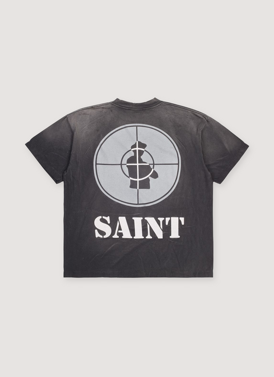 Saint Michael x Public Enemy Saint Enemy Tee Vintage Black