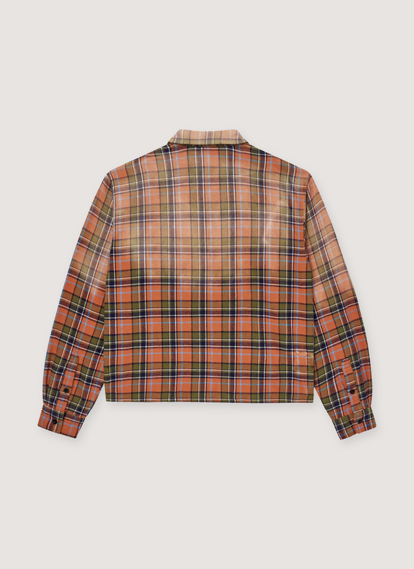 Vale Forever Pumpkin Patch Flannel Orange alternate view - Shop at Pieces Los Angeles