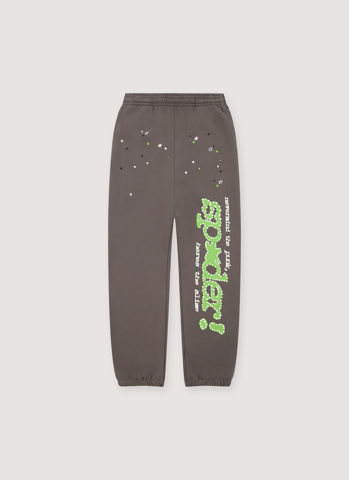 Sp5der Worldwide Punk V2 Sweatpants Slate Grey