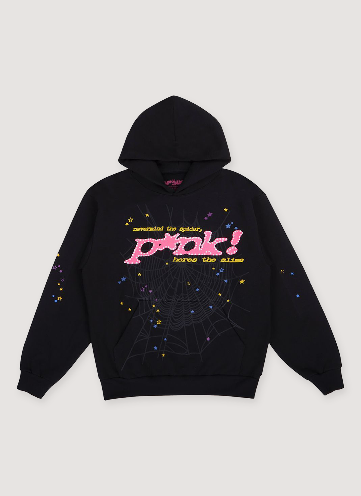 Sp5der Worldwide Punk Sweatshirt Black
