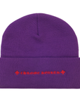 Chrome Hearts Watch Cap Beanie Purple Red (Pre-Owned)