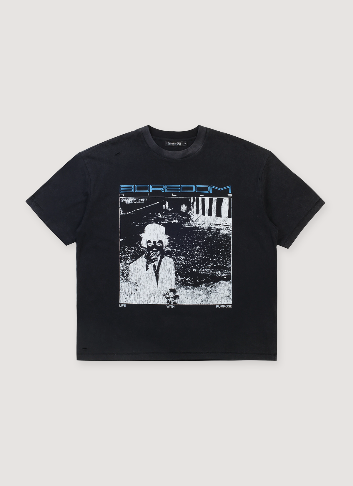Boredom Kills Purpose Tee Boredom Kills Purpose Tee - Image 1 | Authenticated at Pieces Los Angeles