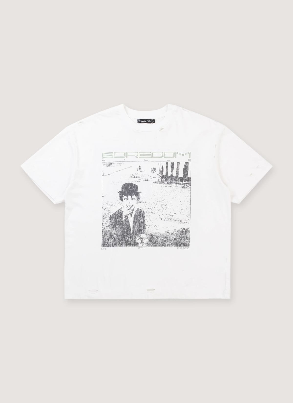 Boredom Kills Purpose Tee Boredom Kills Purpose Tee - Image 3 | Authenticated at Pieces Los Angeles
